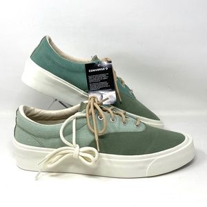 Converse Skid Grip OX Low Top Malachite Green Men’s Canvas Size Sneakers 169641C